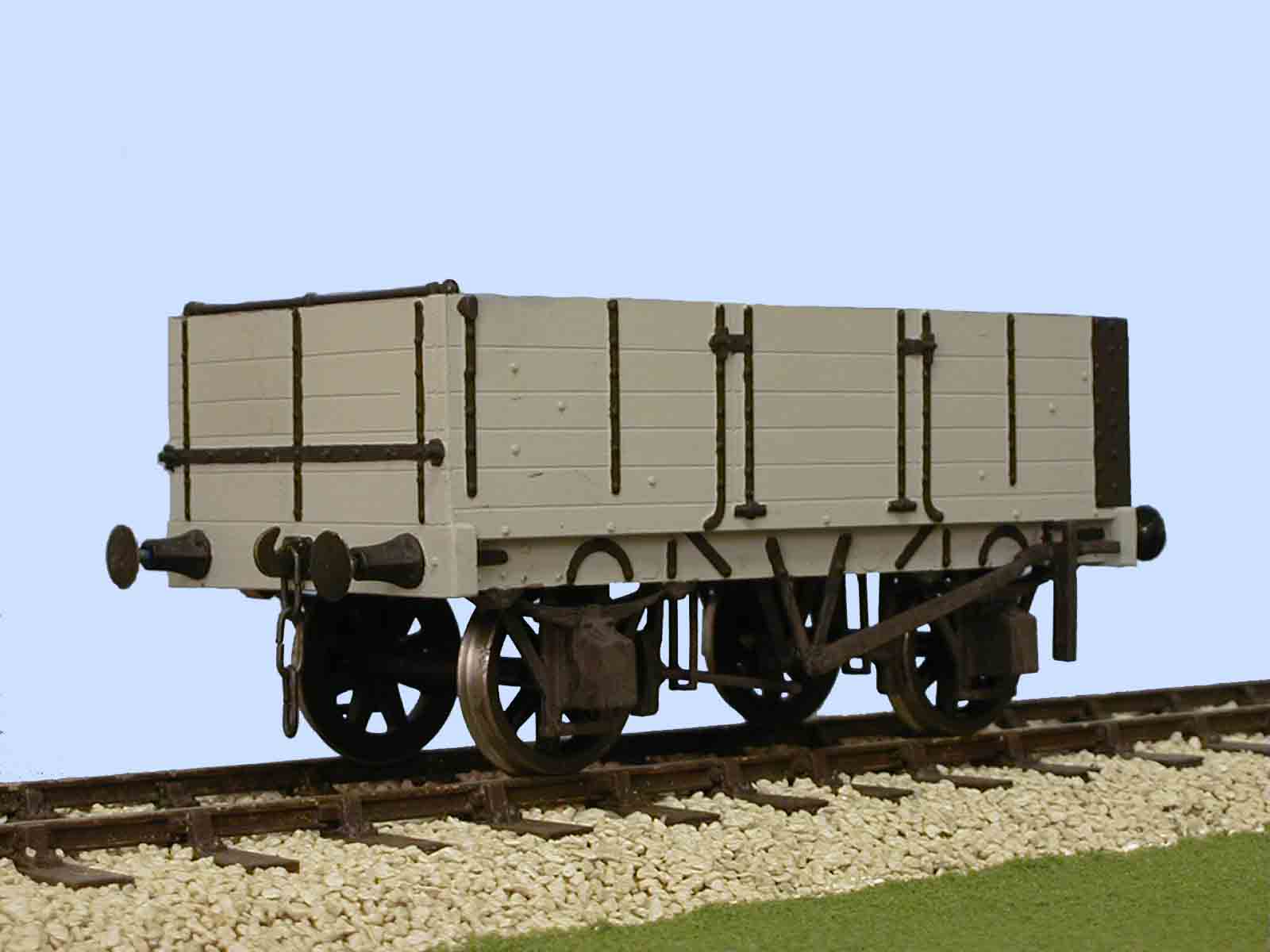 Gloucester 5 Plank Private Owner (China Clay) Wagon (side and end door)